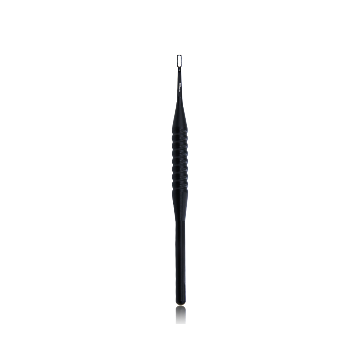 Micro Mirror Ultra-Thin 2 × 7 mm – Shining Black Premium Series (1 Stück)